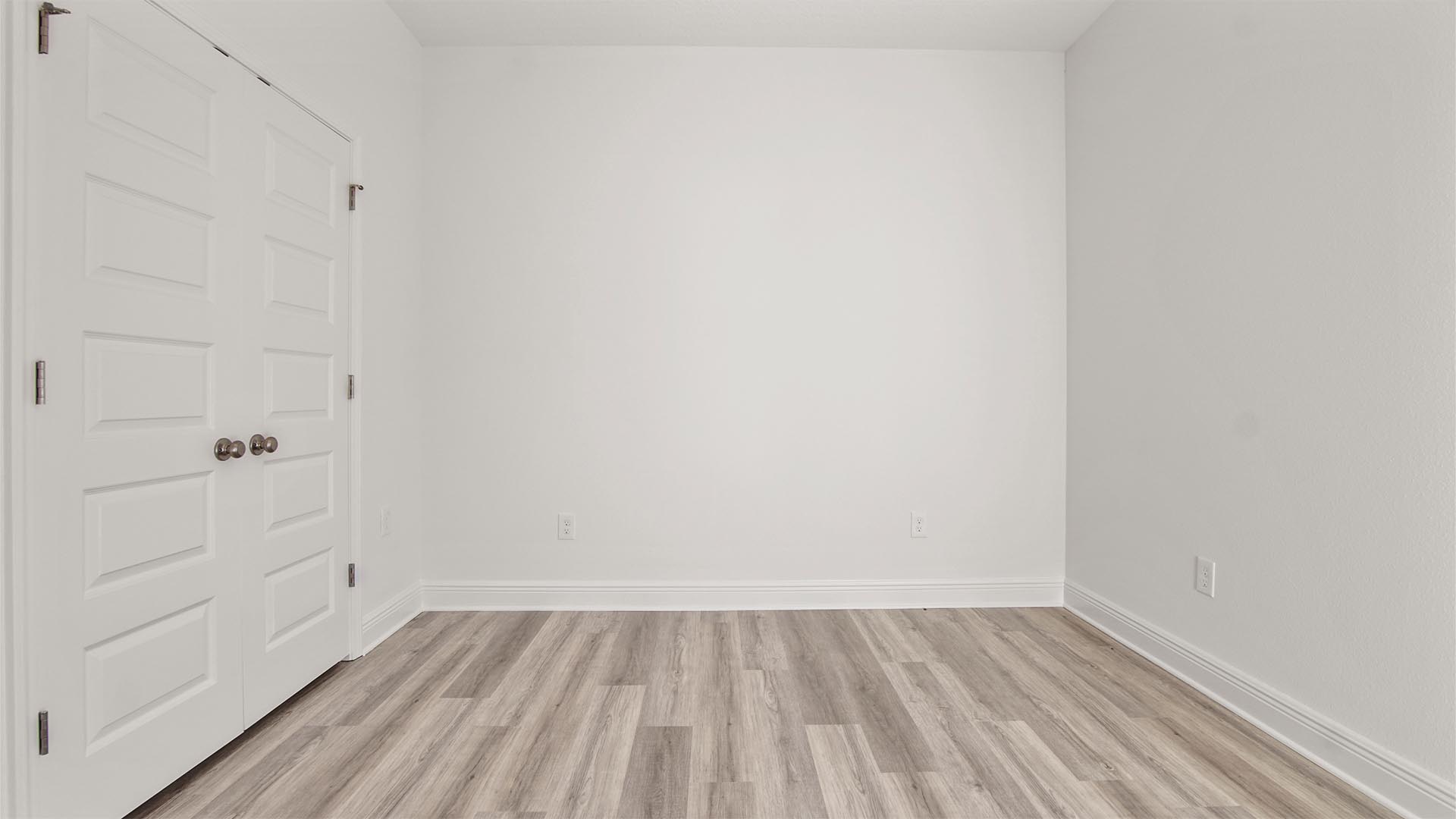Bedroom four features EVP flooring.