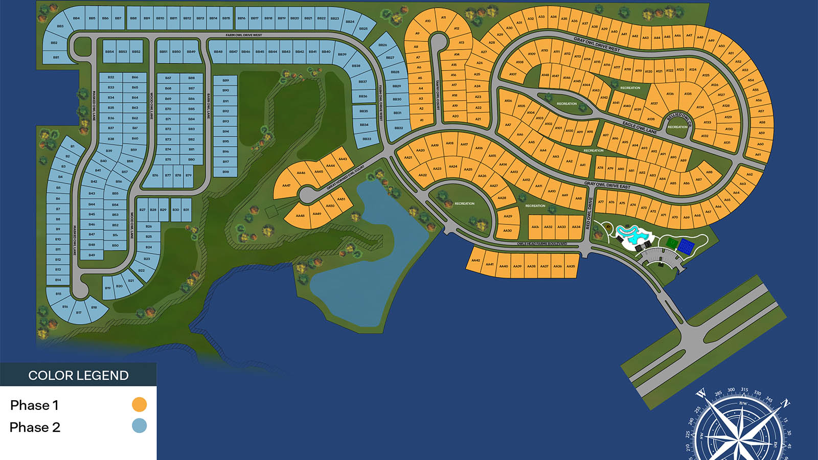 Static Lot Map