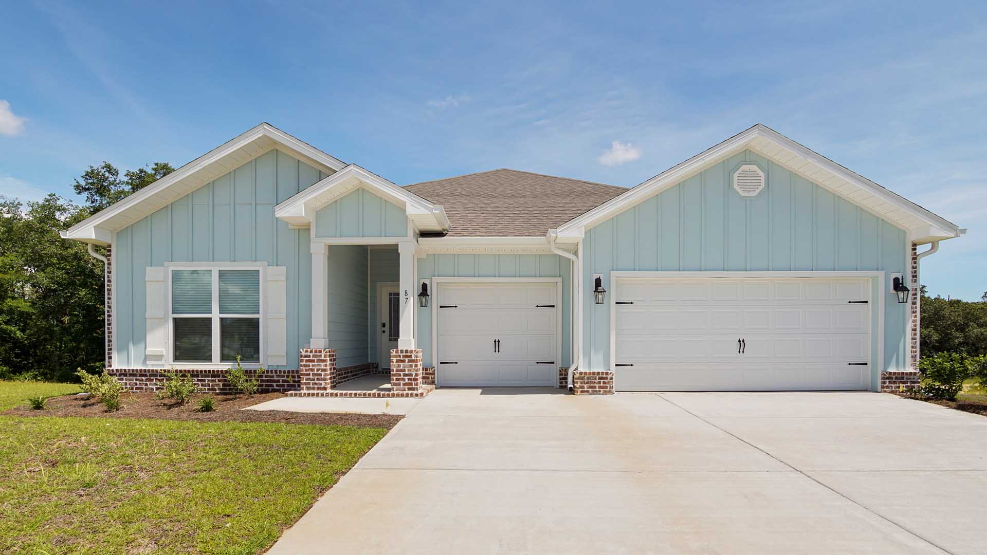 244 Farm Owl Drive is under construction with the Camden floor plan. This home has a three car garage