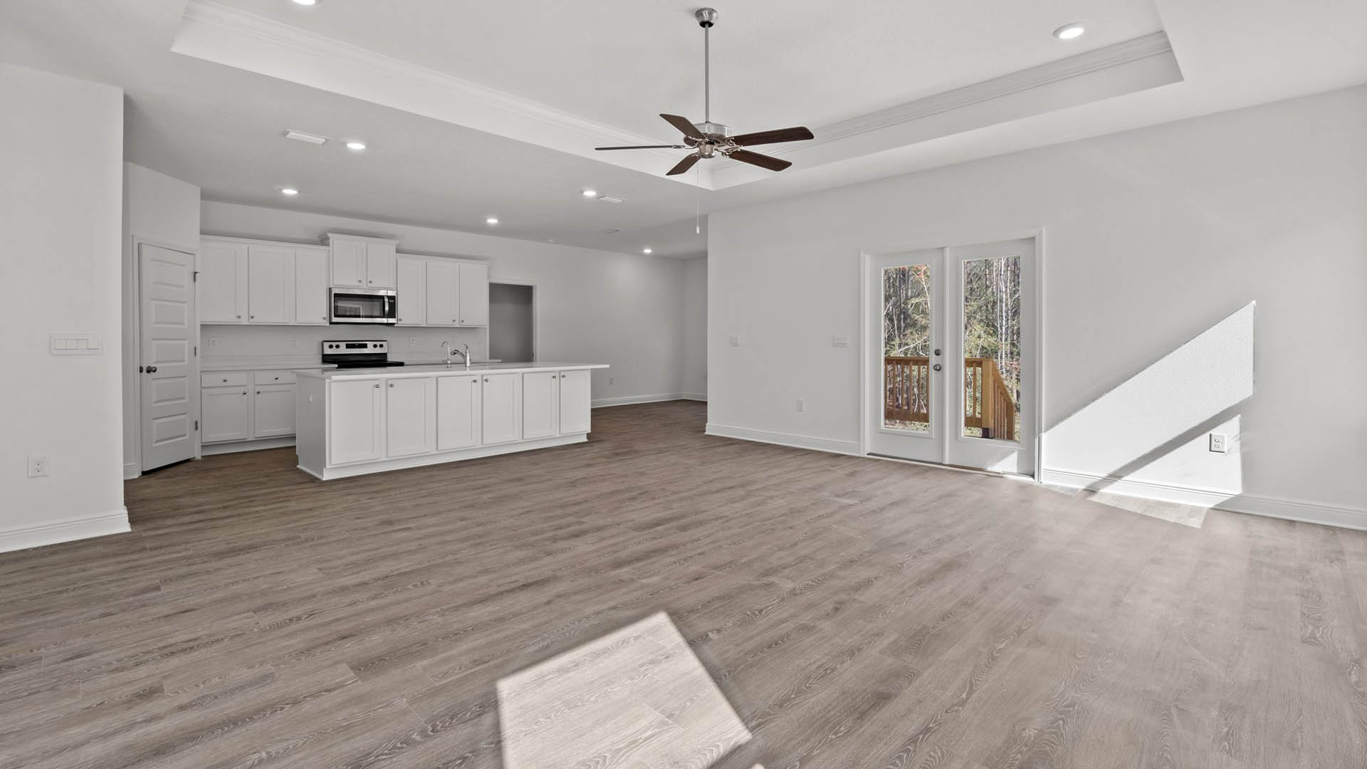 The open living space makes this home perfect for entertaining and visiting with family and guests