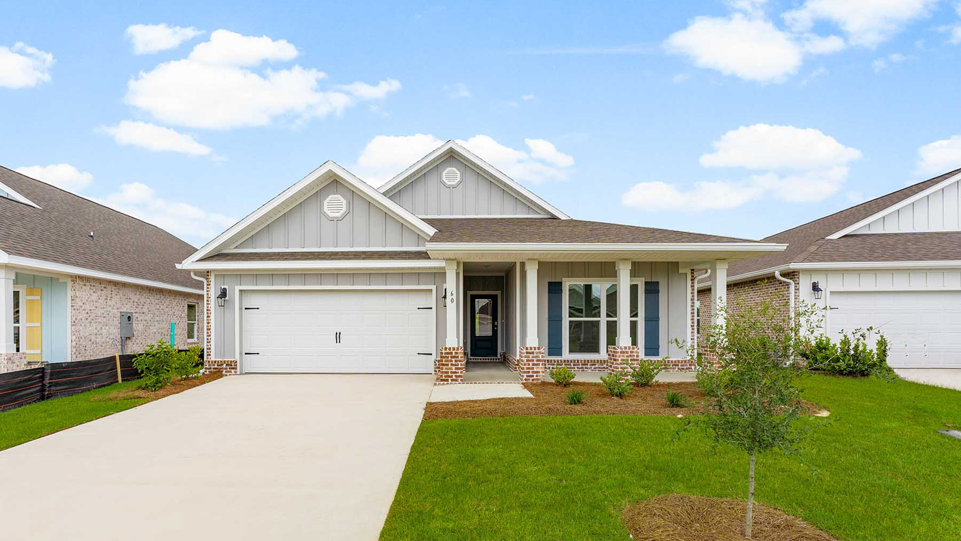 104 Gray Owl Drive is under construction. Image is of a similar Delray at completion