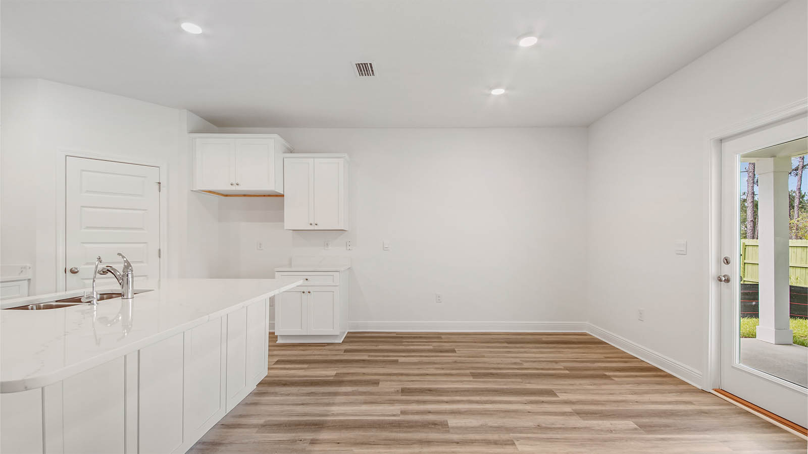 Open and spacious concept living area