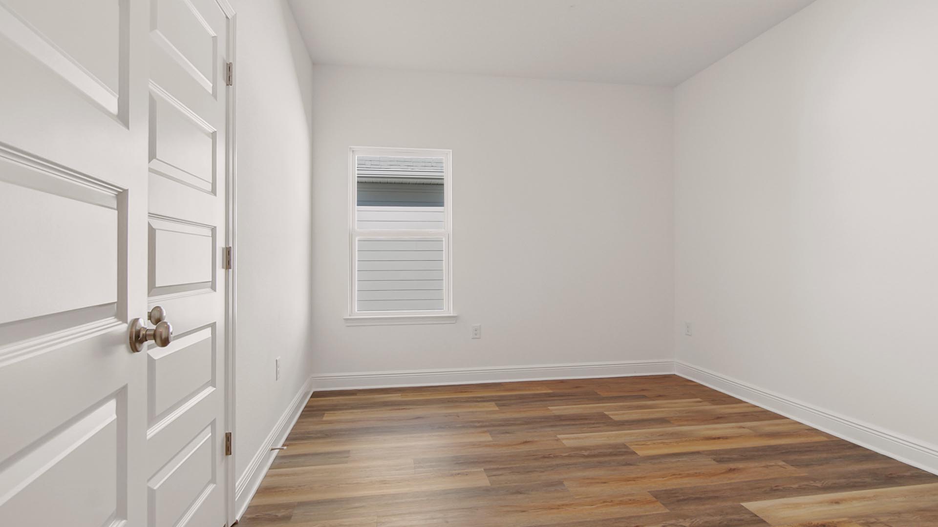 Bedroom four is spacious and feature EVP flooring