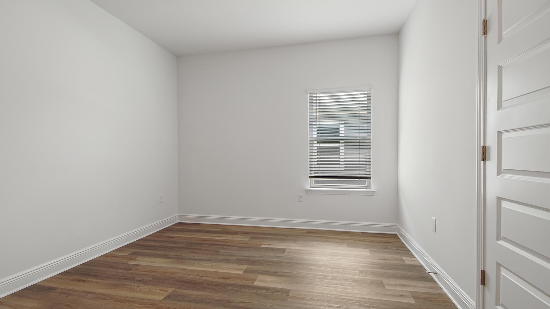 EVP Flooring in bedroom four with spacious closet