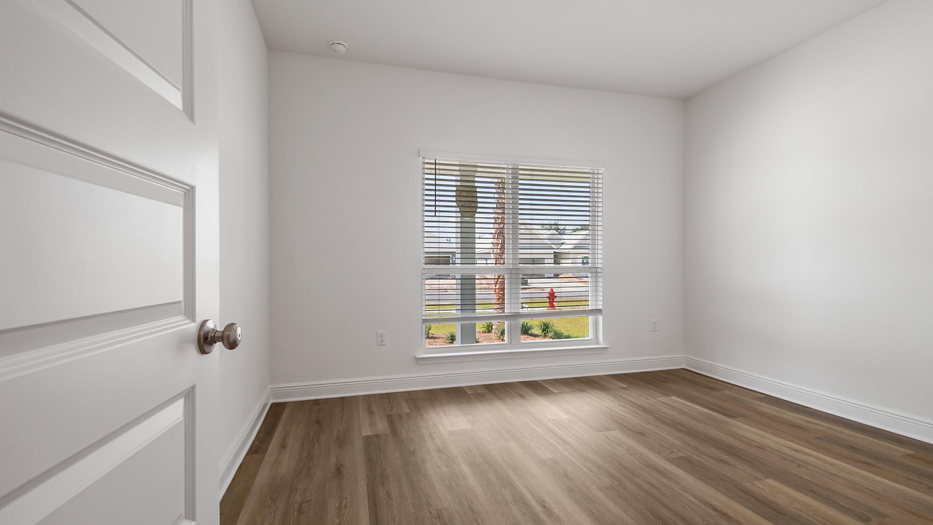 Bedroom two features plenty of space and could be a perfect office