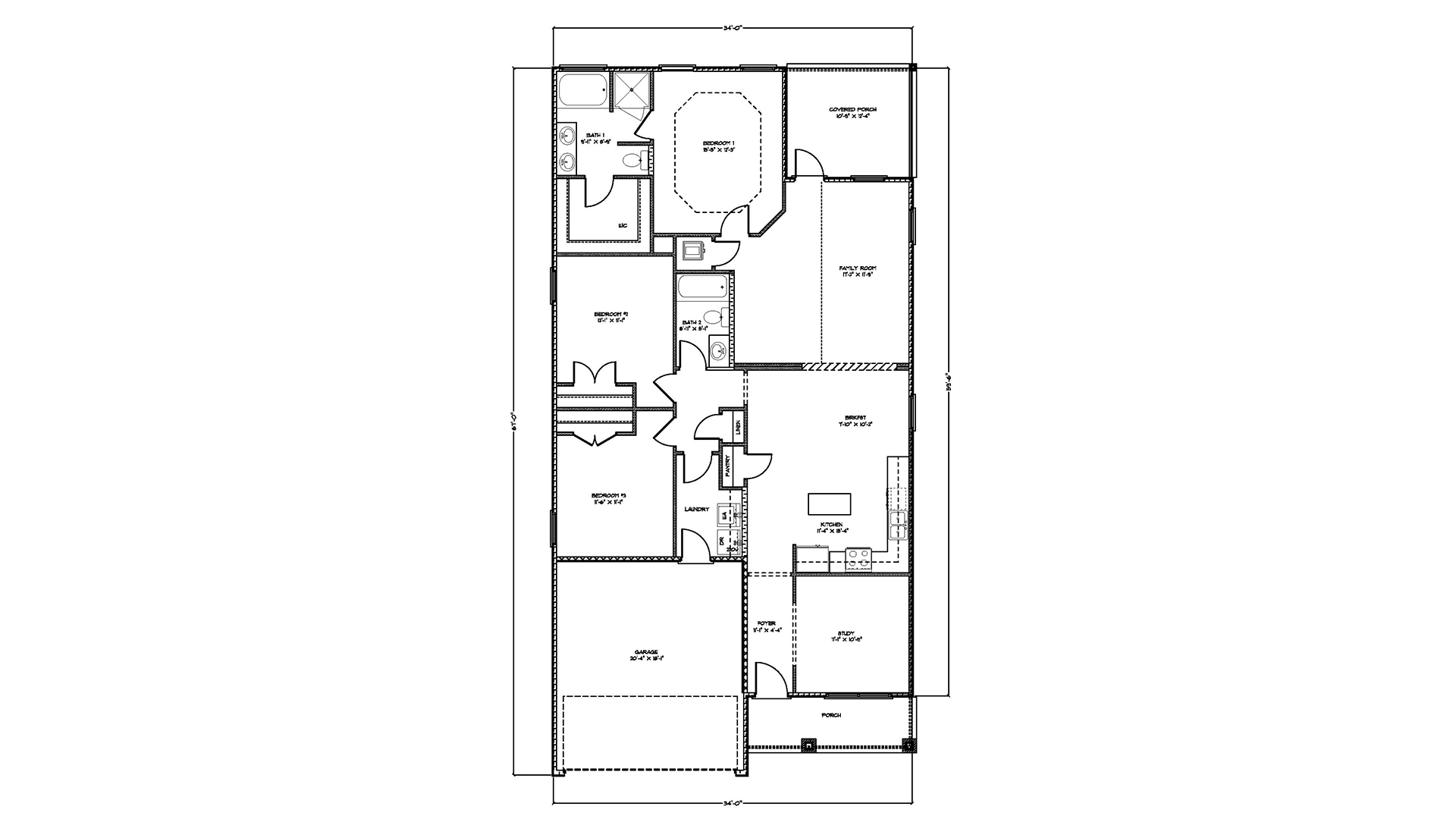 Oakley floor plan