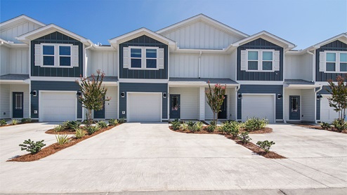 The Palm floor plan located at Caballeros Estates Townhomes at Hombre
