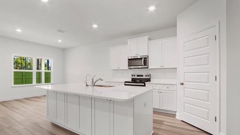 The Delray with open concept floor plan
