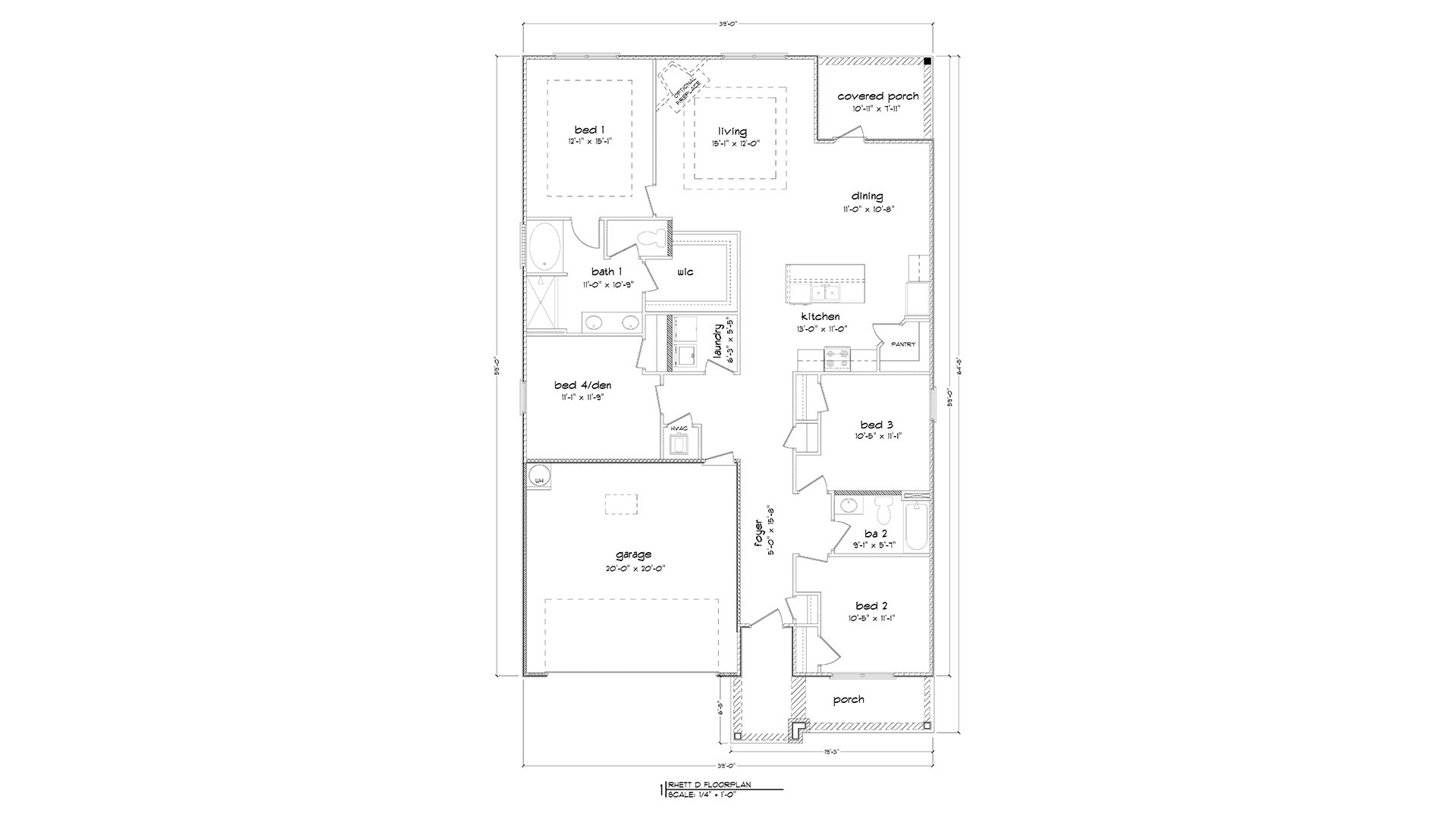 Rhett D Floor Plan