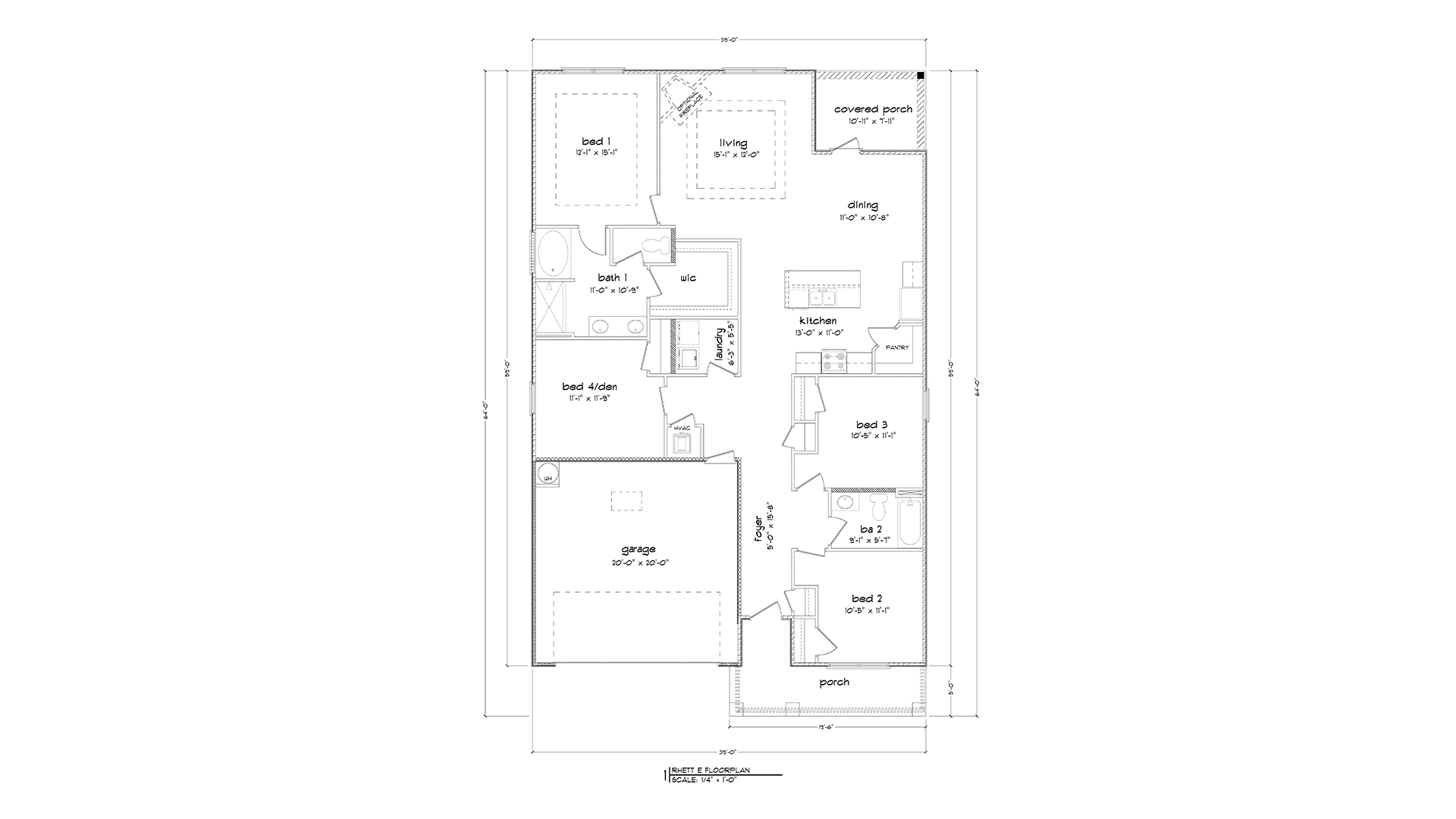 Rhett E Floor Plan