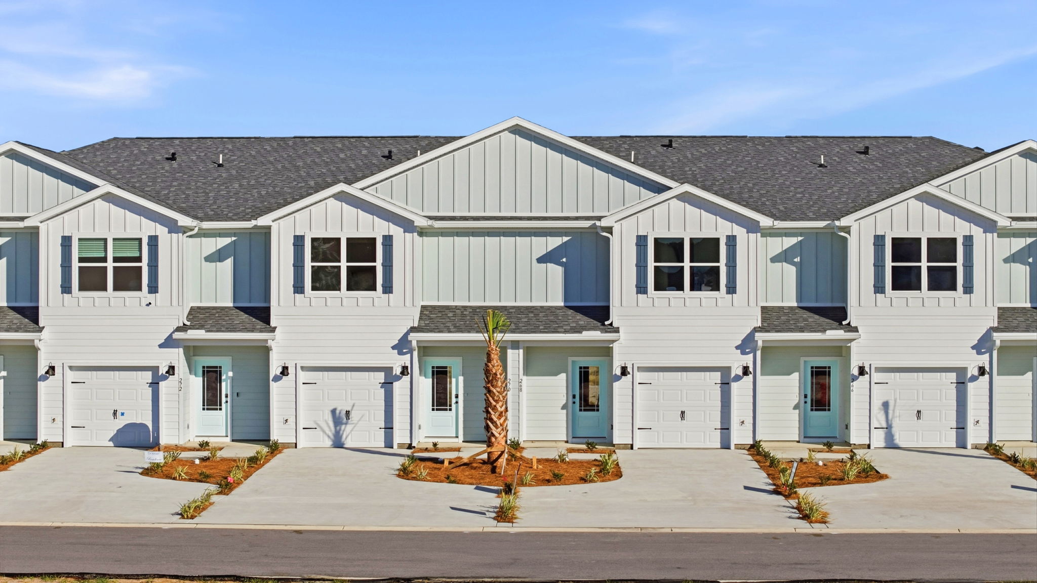 108 Bismark Boulevard is under construction. Unit 54 is an end unit of a six unit building