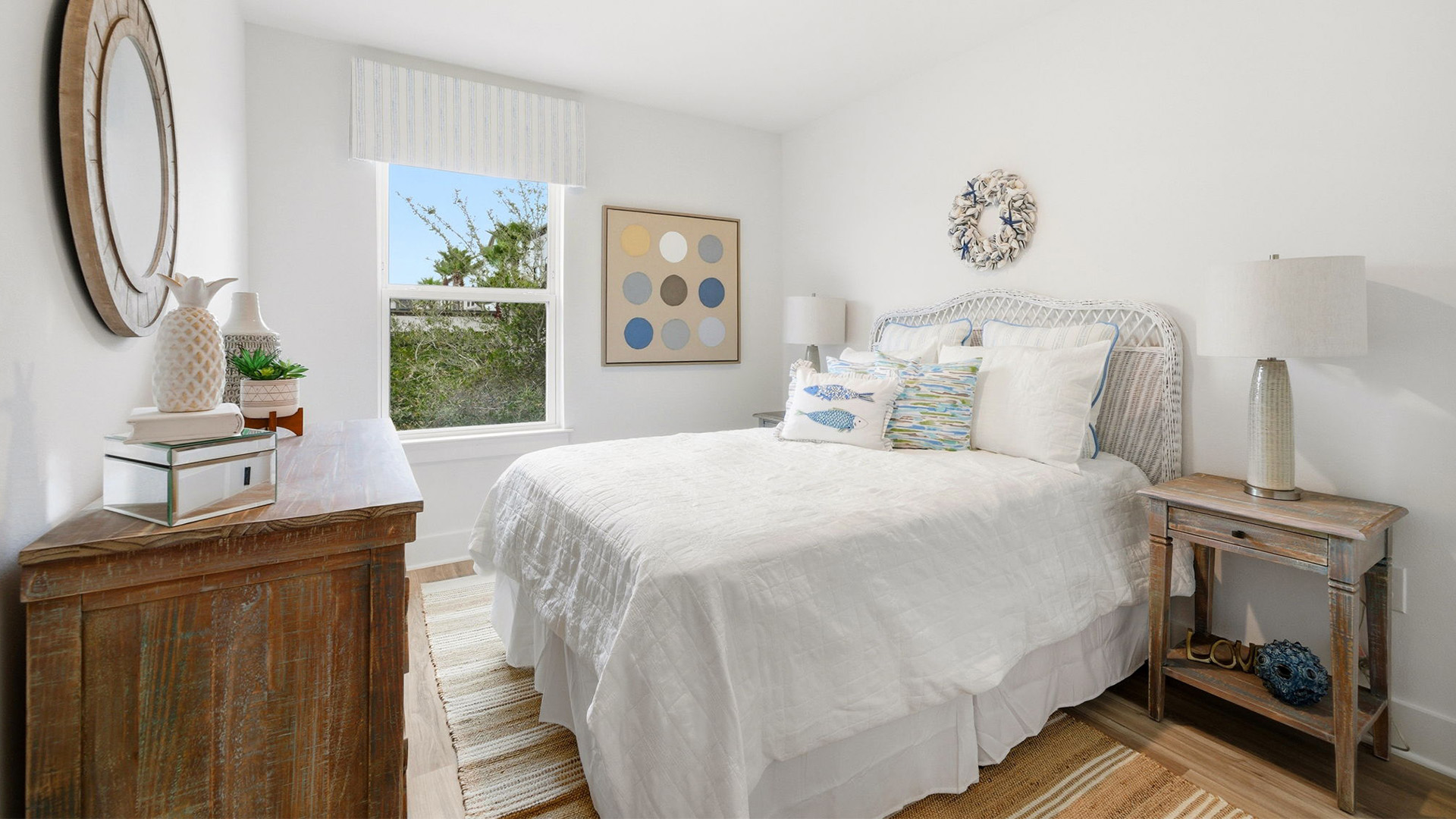 There are two additional guest bedrooms