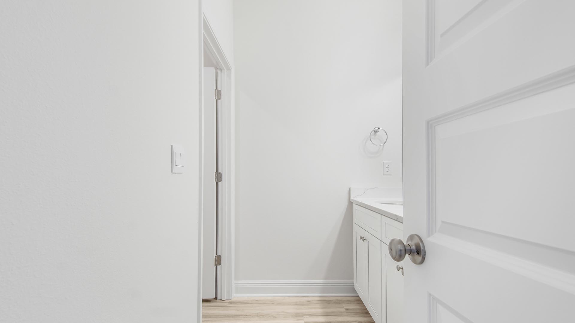 The Carol has three full bathrooms