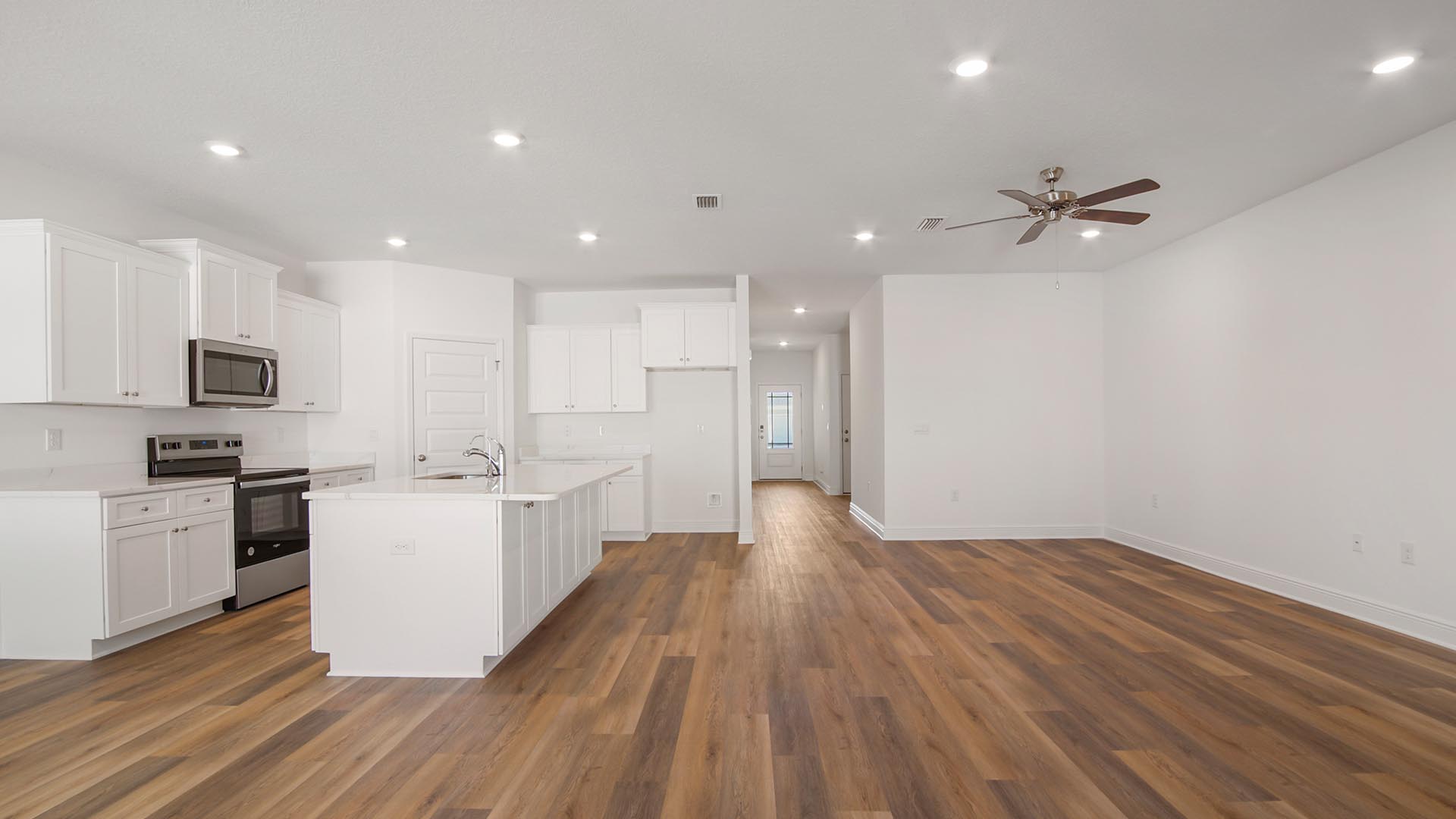 The Delray has traditional nine foot ceilings
