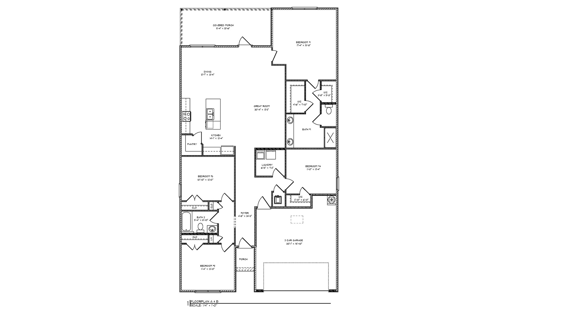 Delray B Floor Plan