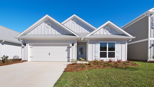 The Delray is a four bedroom two full bathroom home.