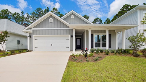 The Rhett is a four-bedroom two-bathroom home