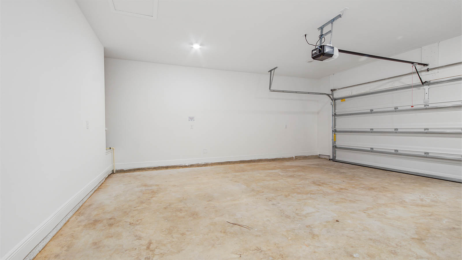 The Kennedy has a two car garage