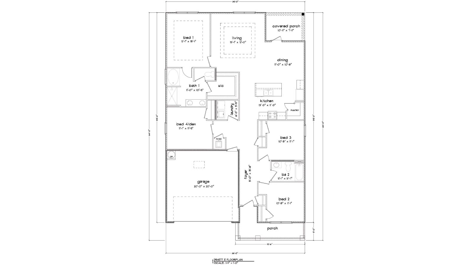 Rhett E Floorplan