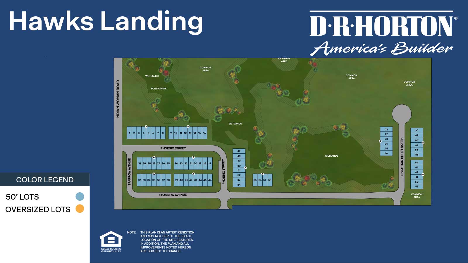 Static Lot Map