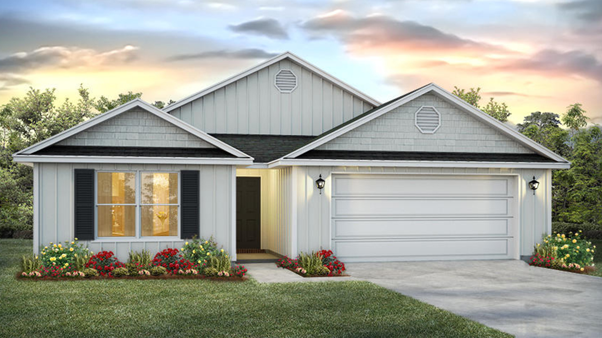 The Ryder is a four bedroom two full bathroom home