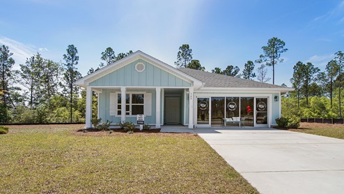 The Ryder Model Home and Sales Center at Ashton Park Phase III