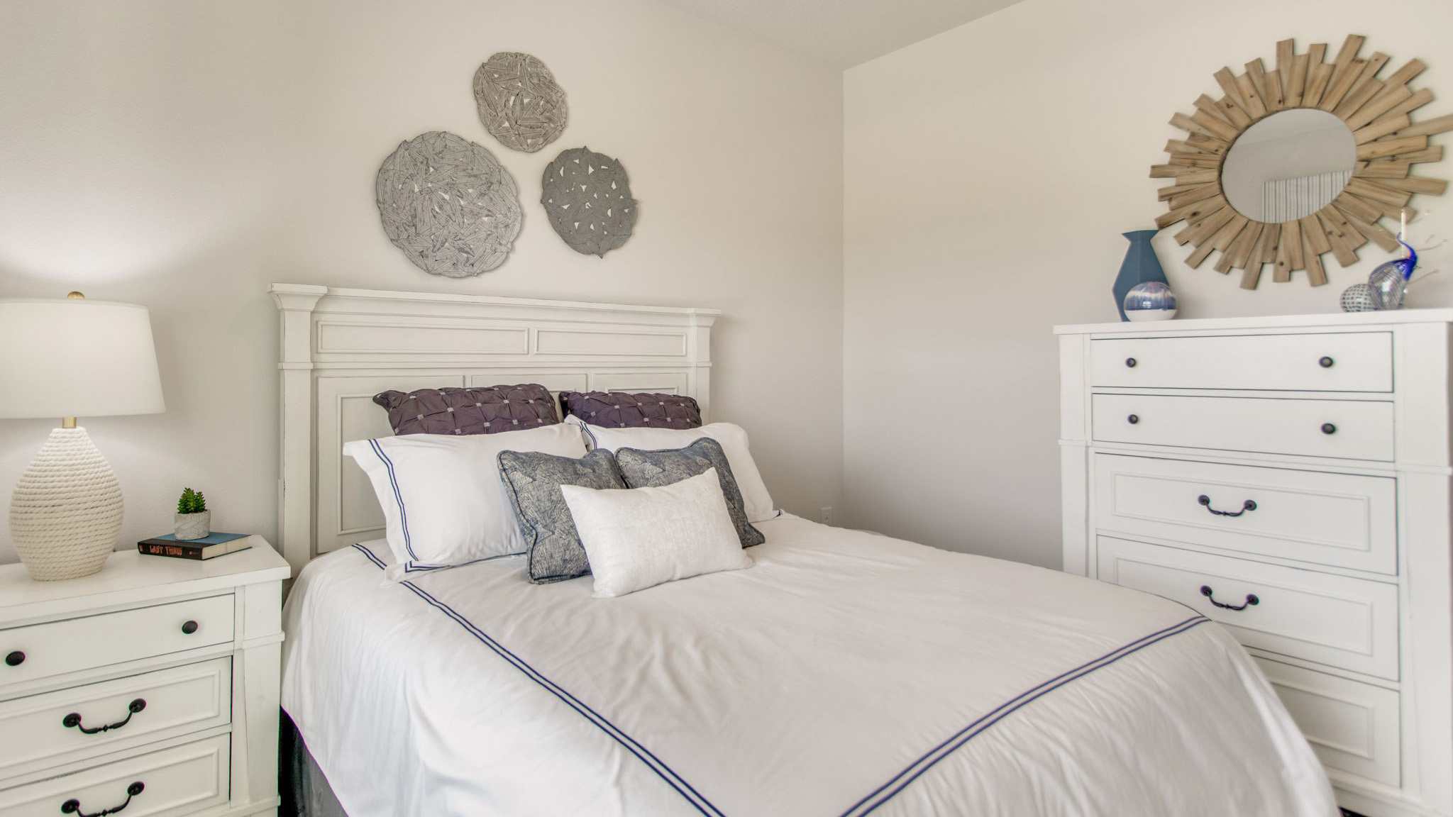 Bedroom two has carpet