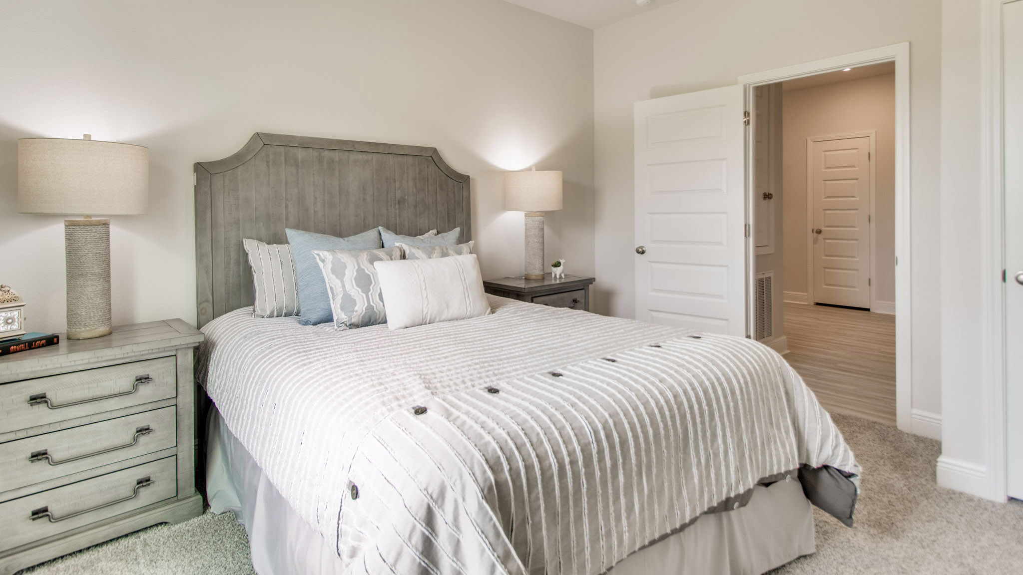 Bedroom four could be used as a home office or den