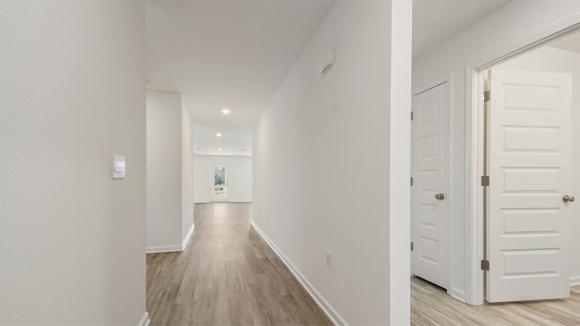 Entry hall in the Easton leading to the main living area