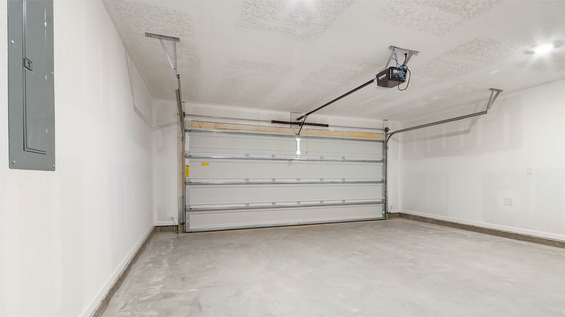 The Easton floor plan features a two car garage