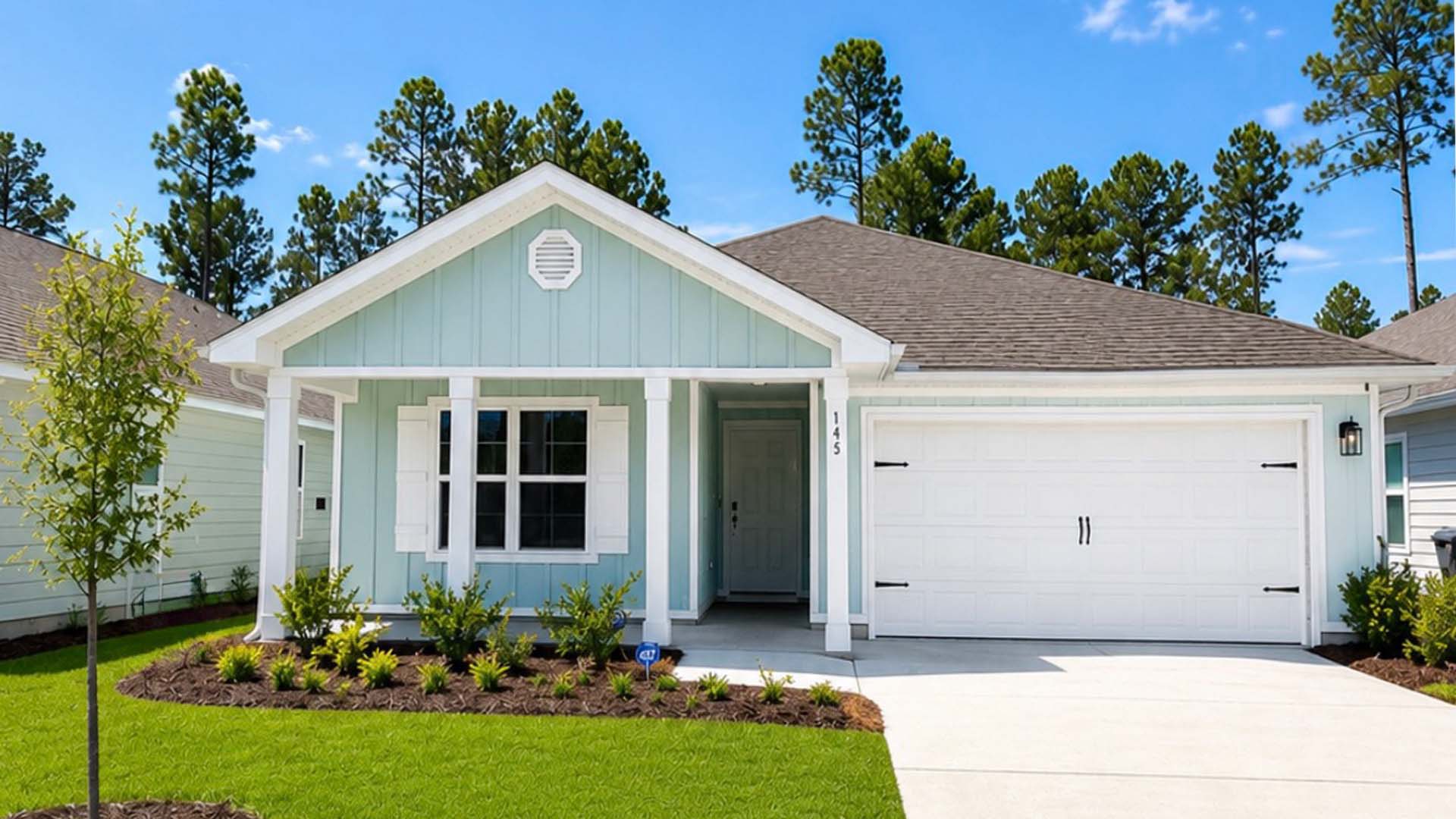 145 Eunola Lane is ready for move in. This home was a previous model home and is being sold As Is