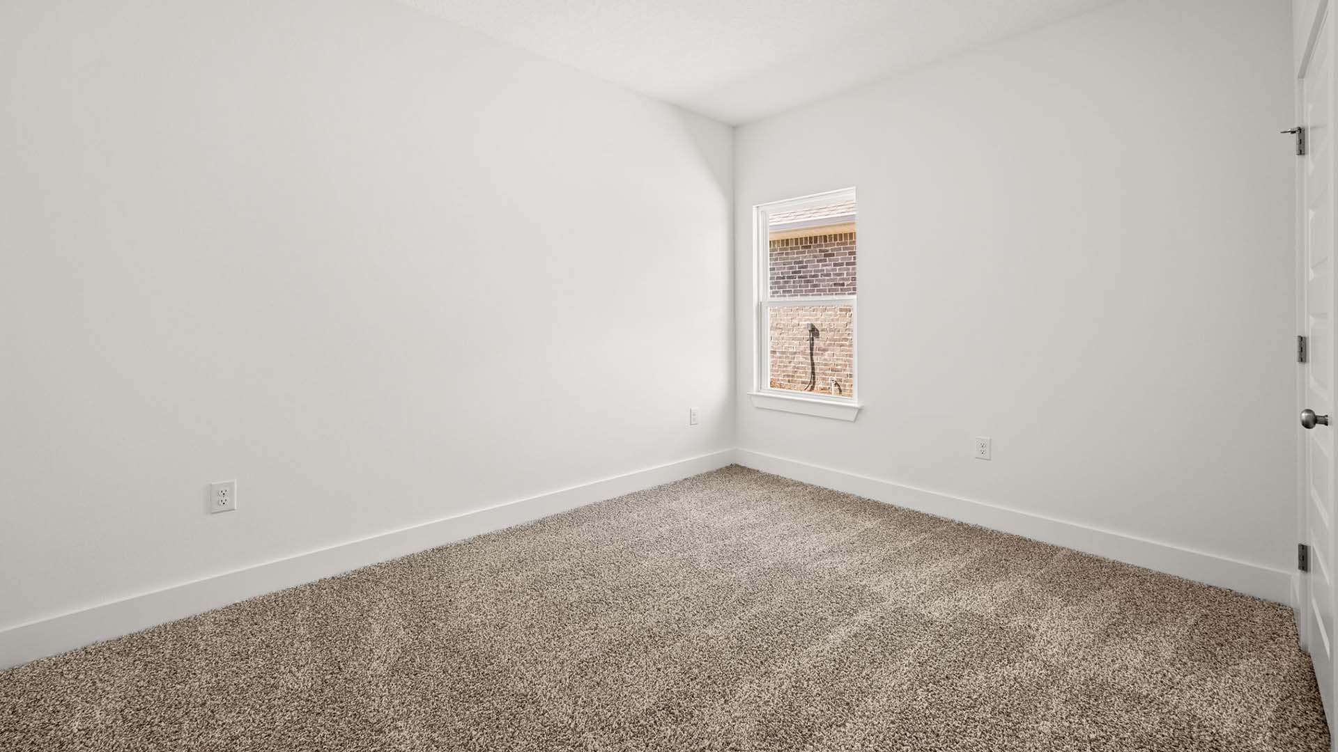 Guest bedrooms have carpet