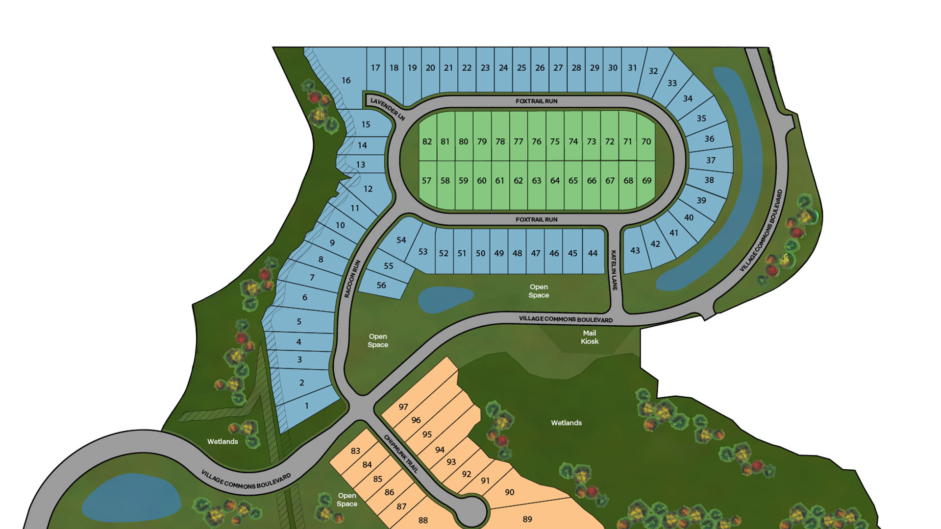 Static Lot Map