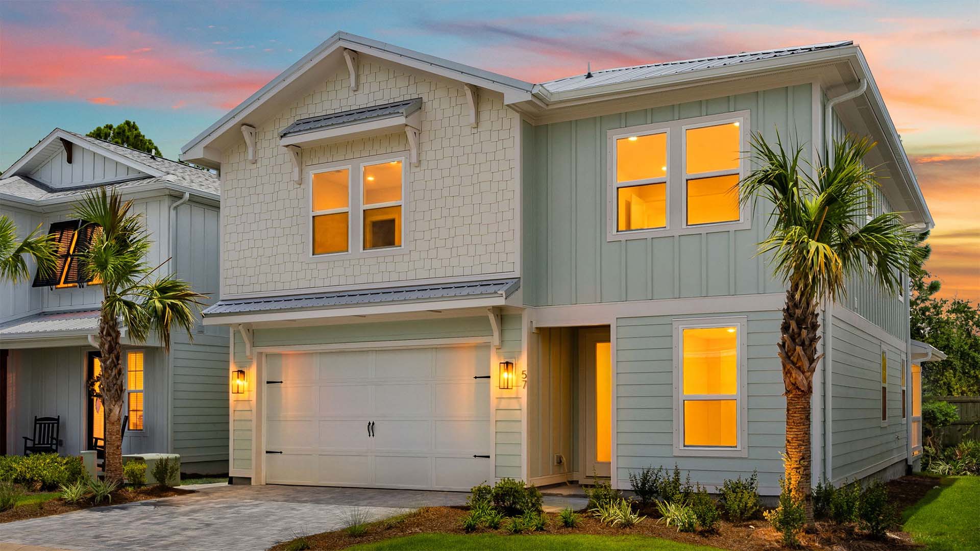 The Ashton is a two story home with engineered wood flooring and a gourmet kitchen
