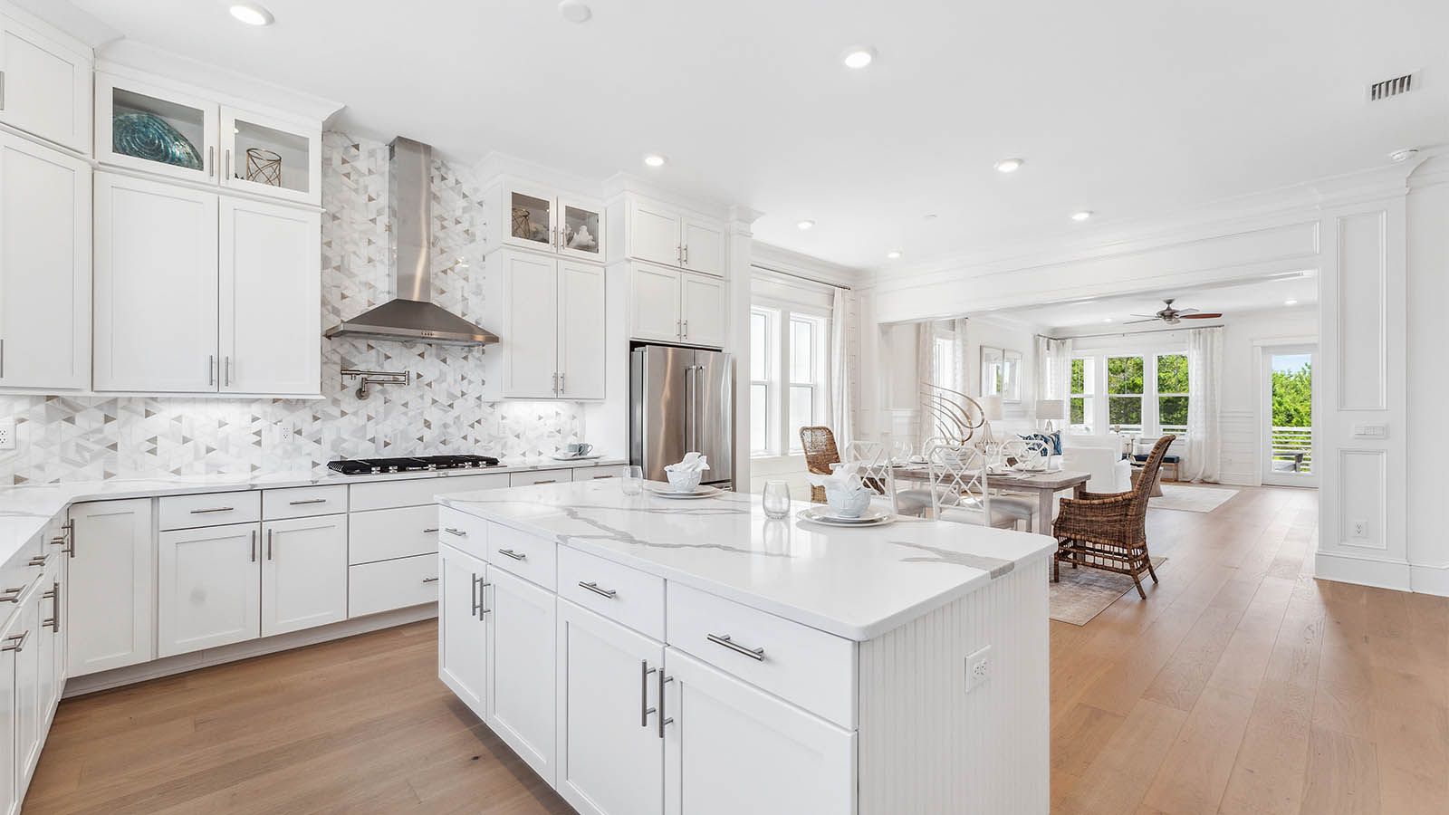 The kitchen will have an appliance package including a stove dishwasher, microwave