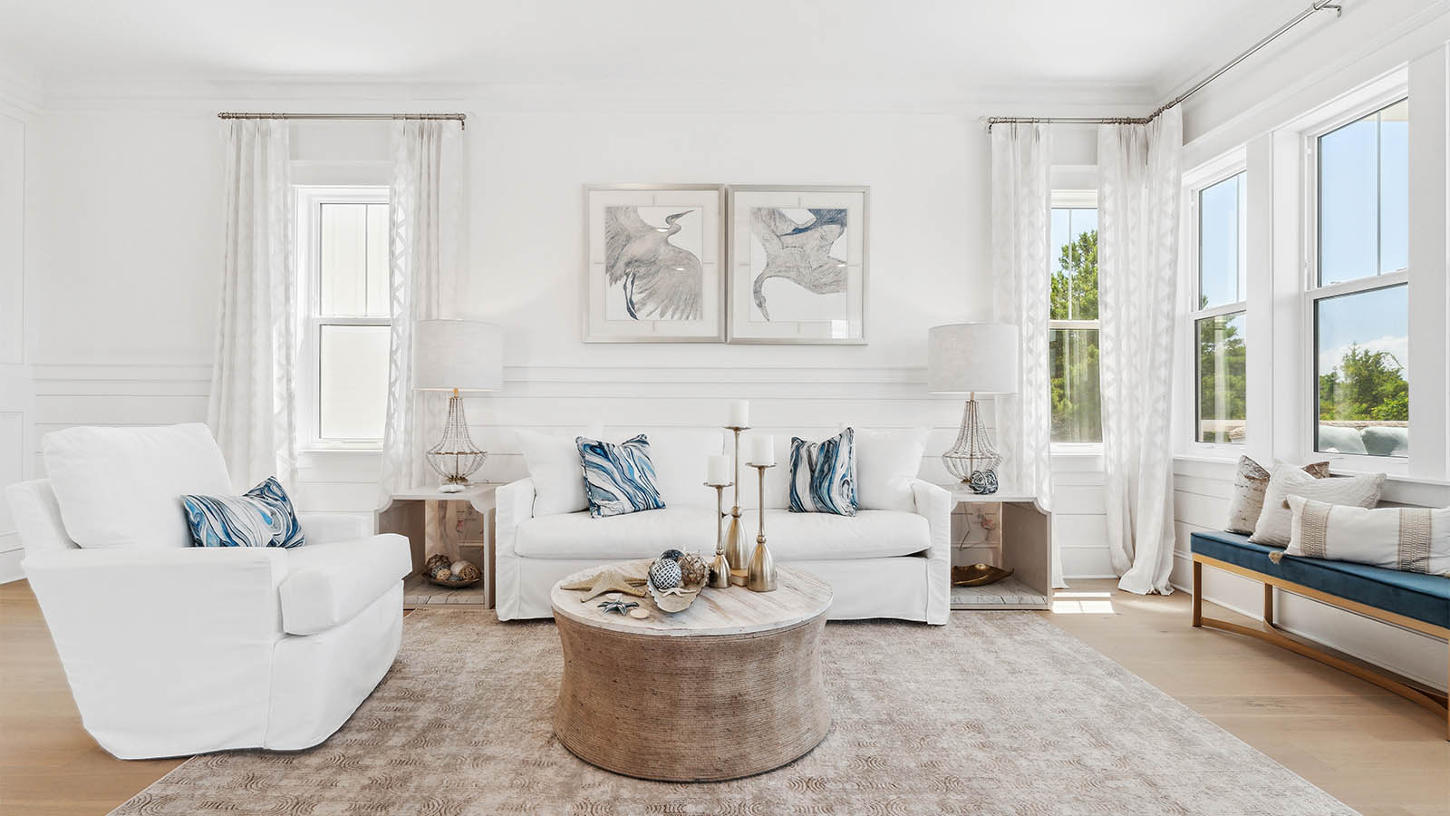 The living area is bright and open