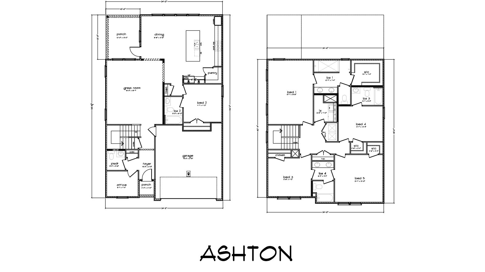 Parkside Ashton Floorplan