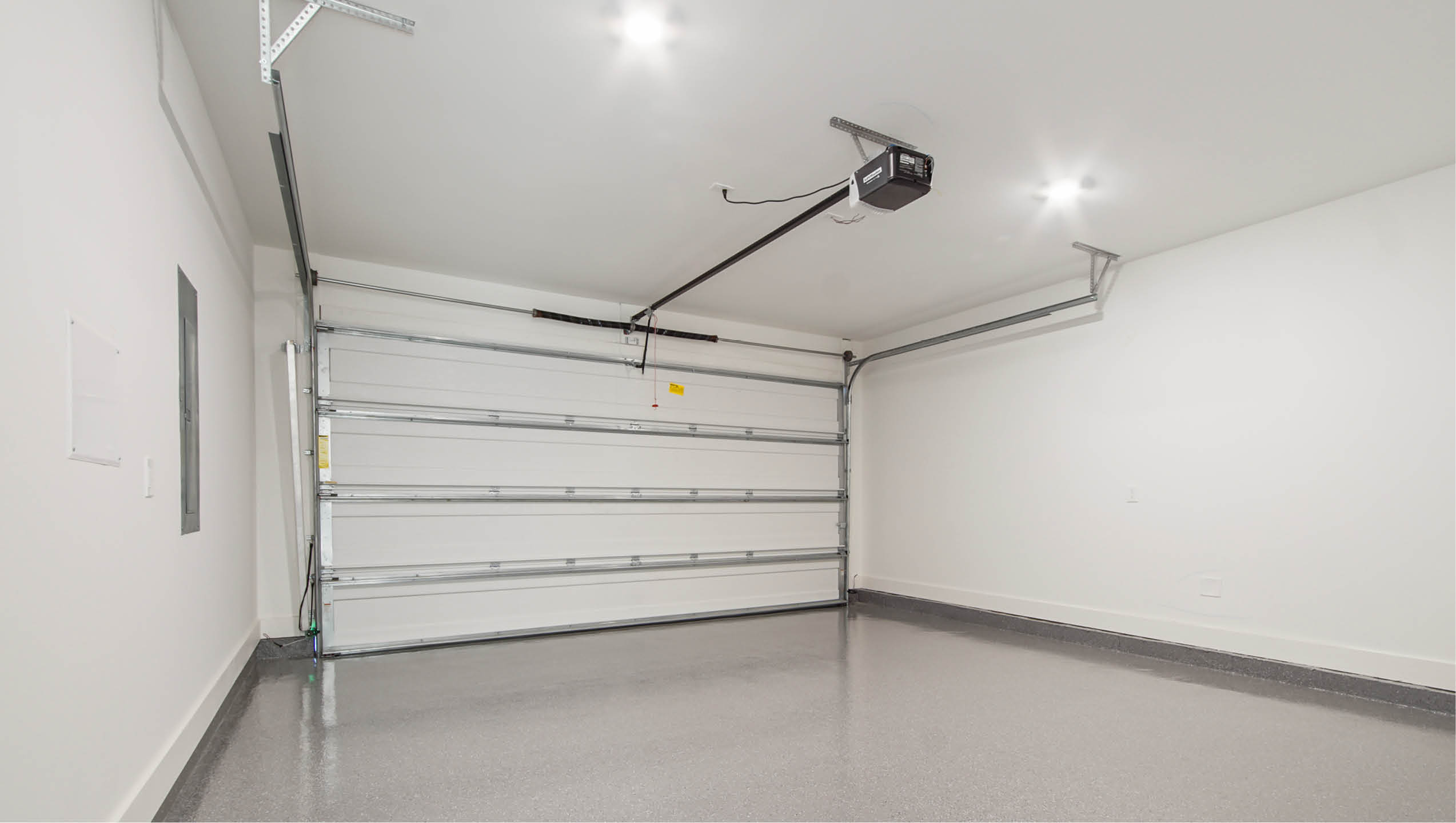 Garage and entry to home