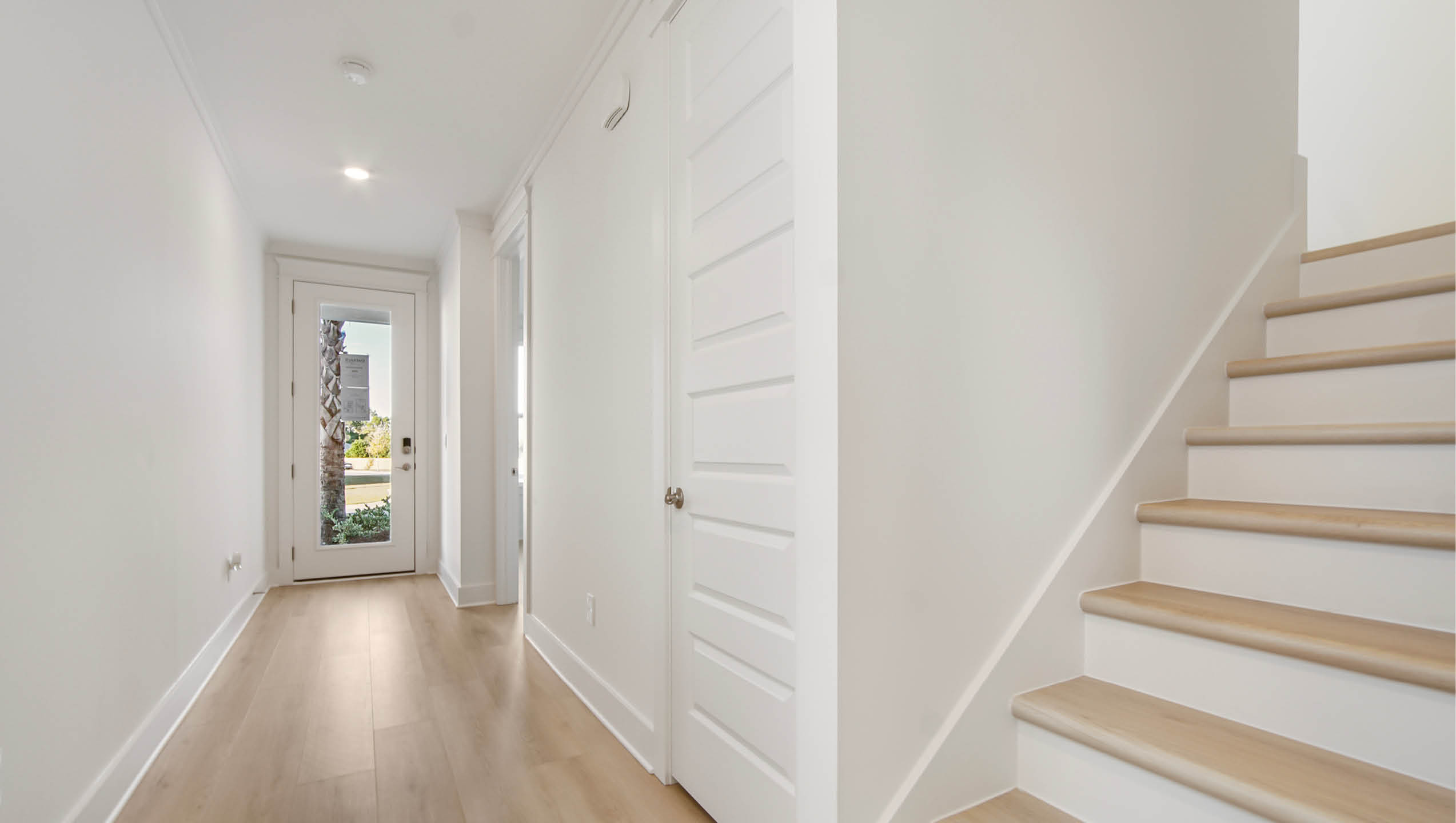 Stairs leading to second level