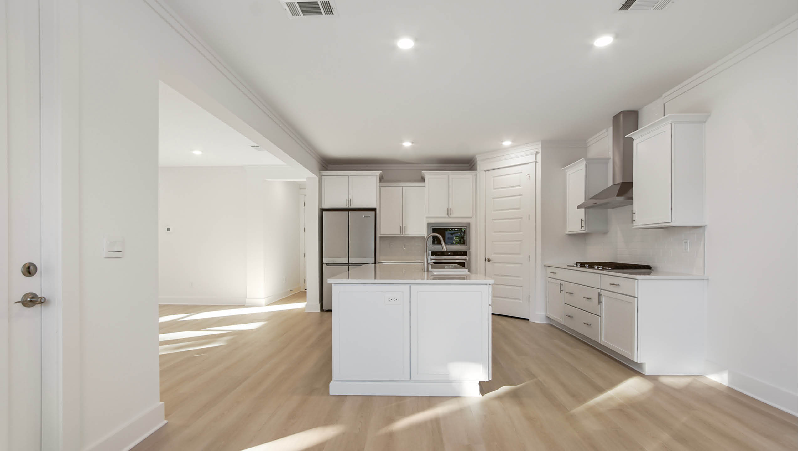 Dining area looking at kitchen