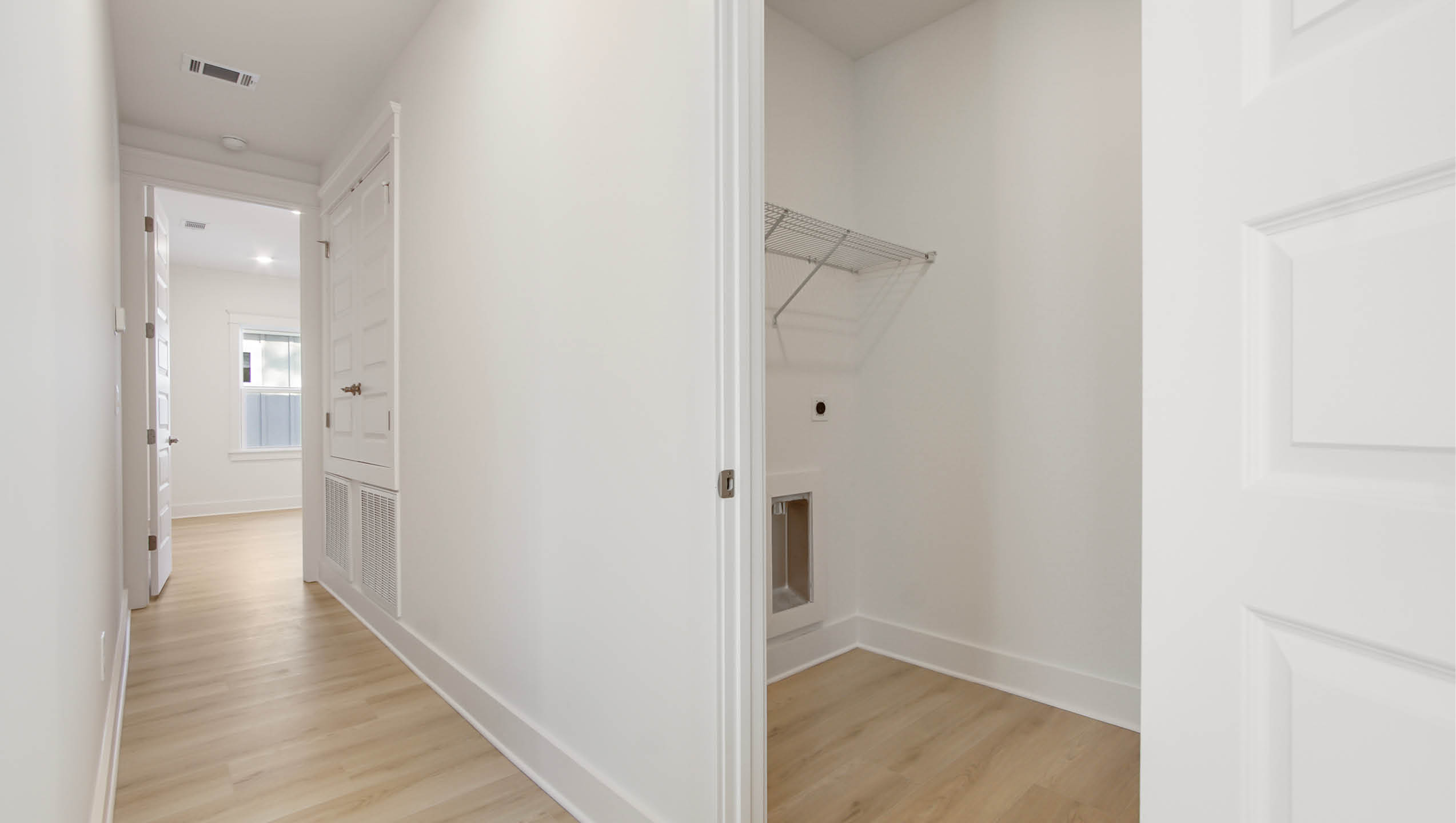 Second level landing by laundry room