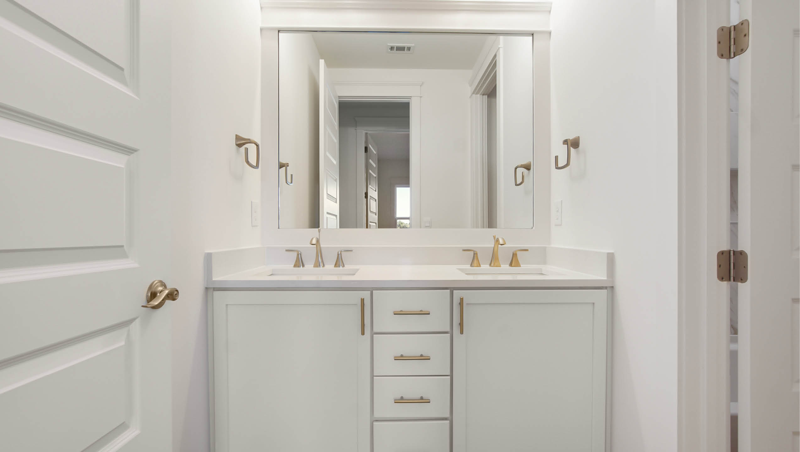 Second level shared bathroom