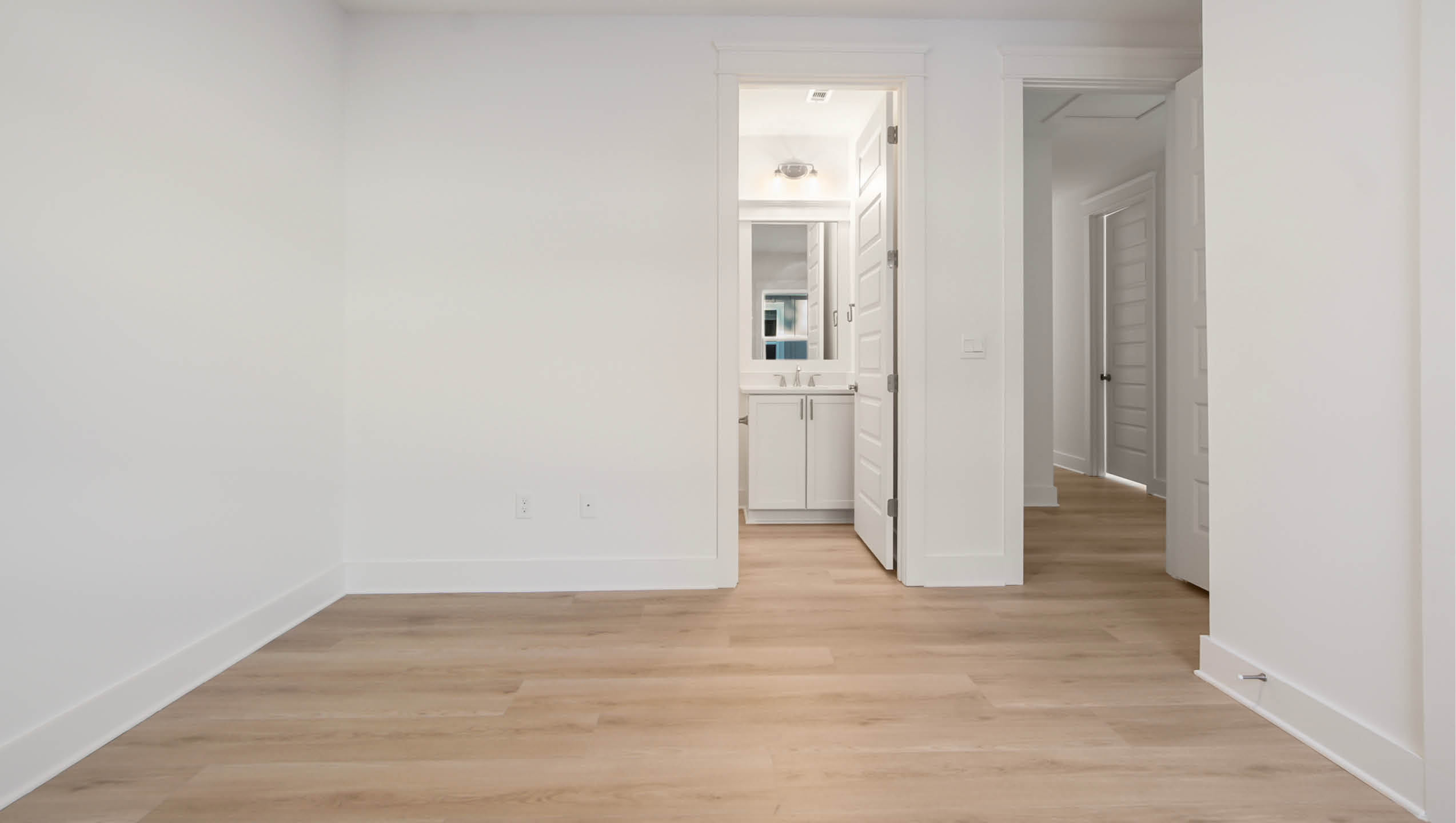 Bedroom four has a private bathroom