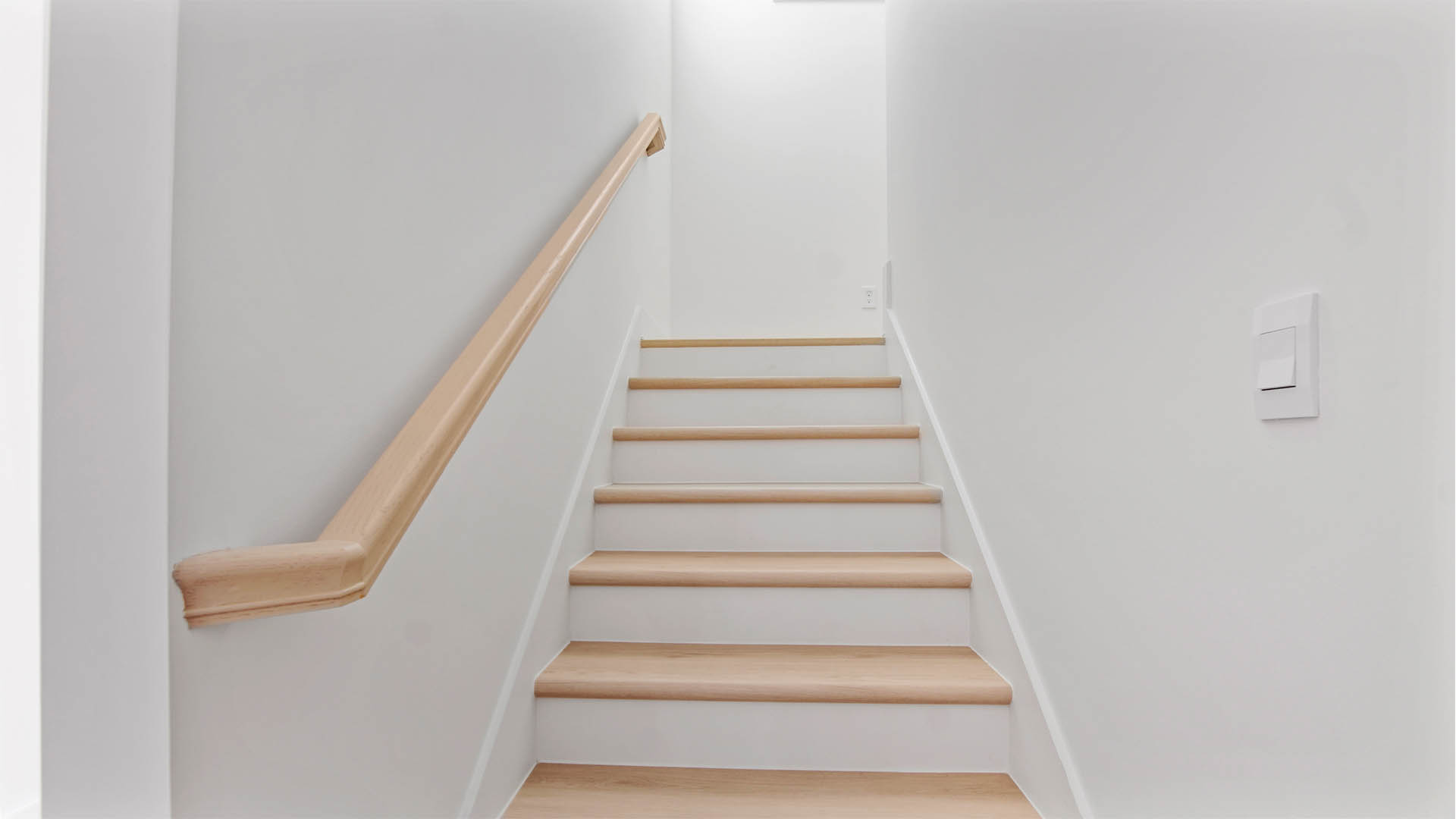 Stairs to second level