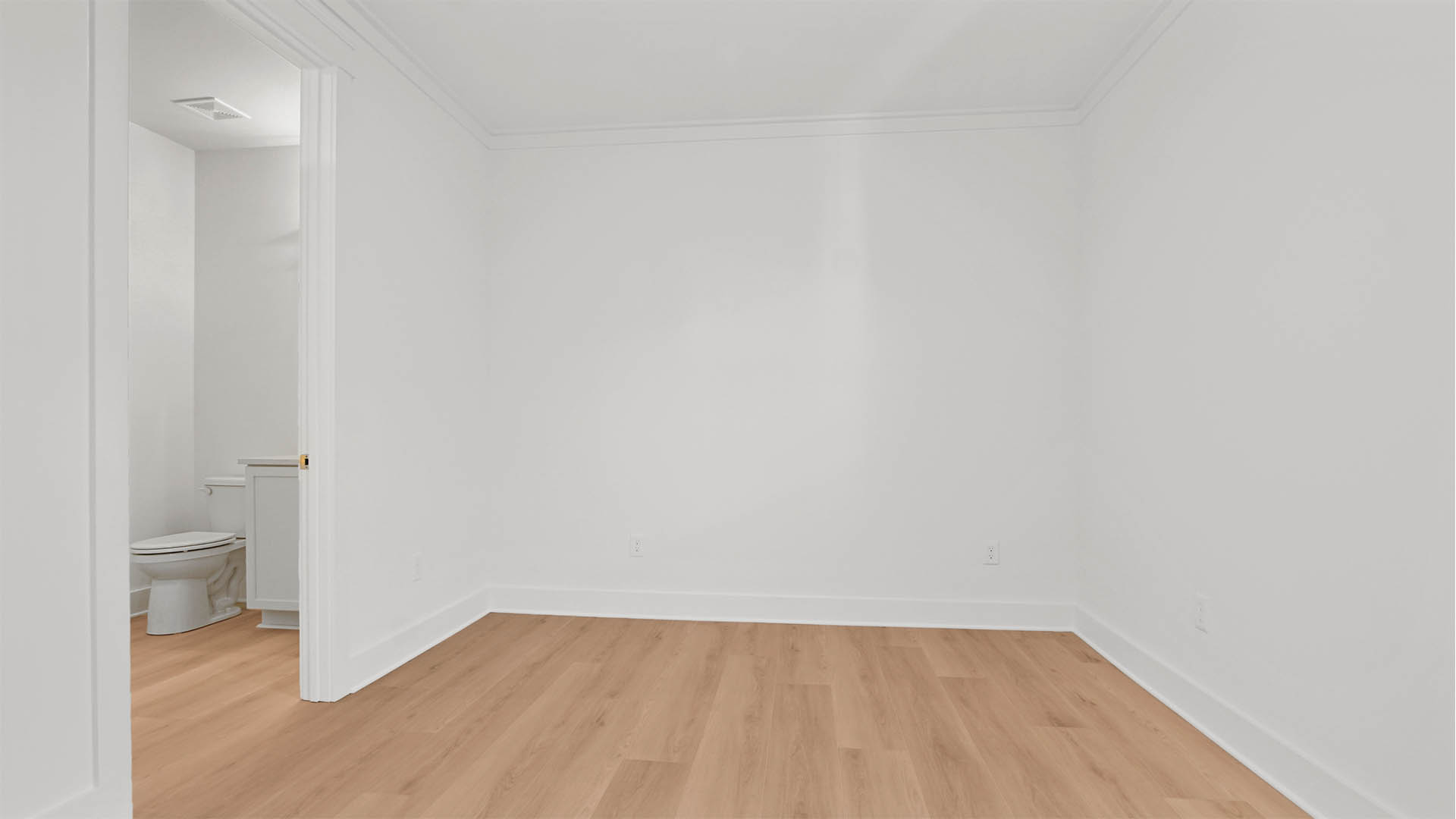 Bedroom three with private bathroom