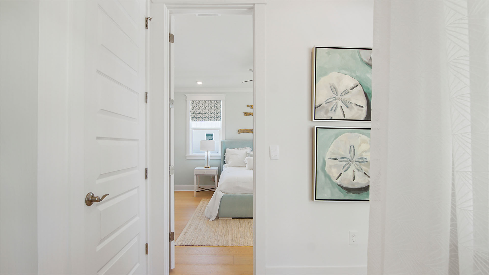 Primary bedroom entrance.