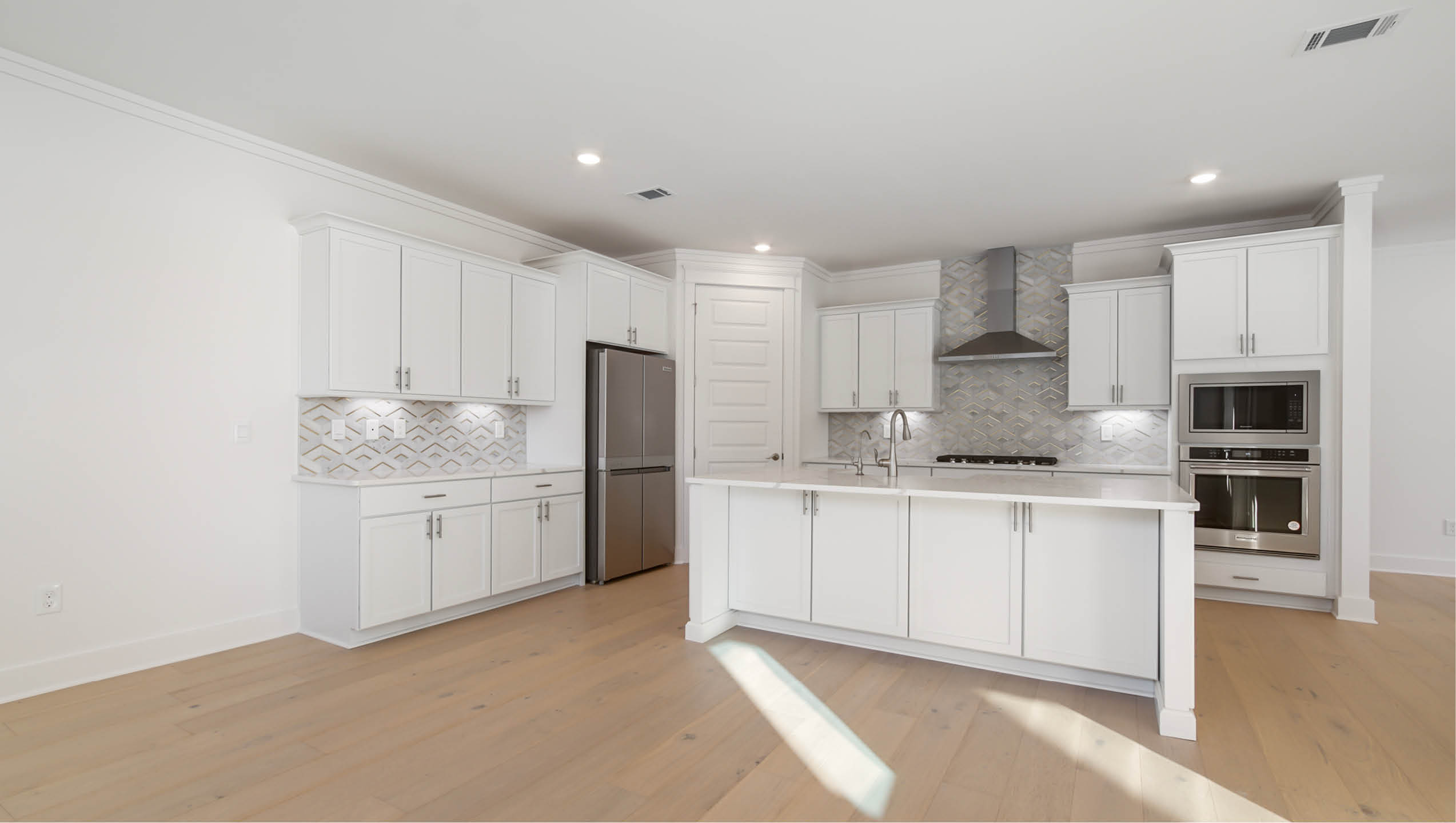 Kitchen with spacious pantry