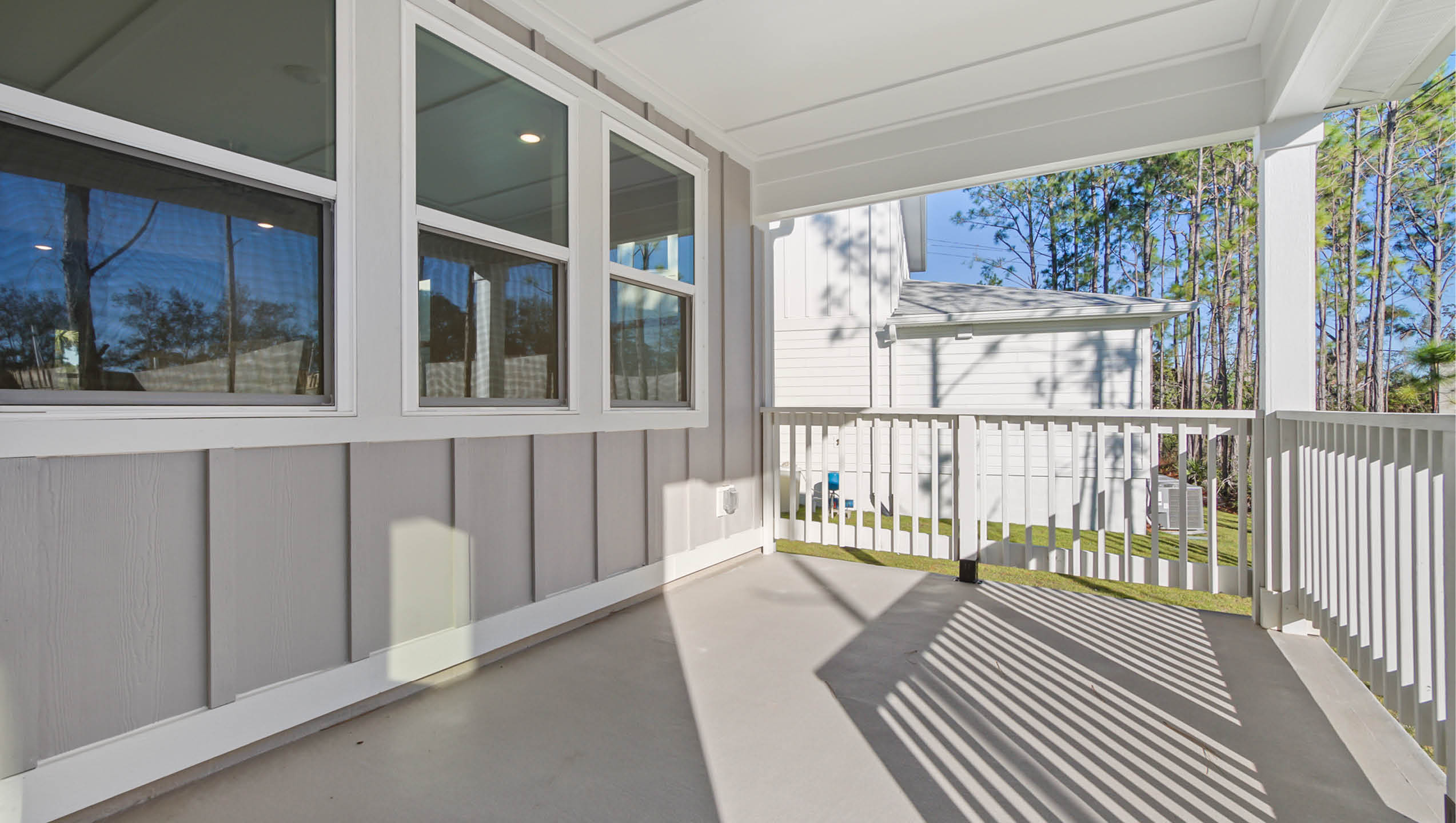 Outdoor patio with cover