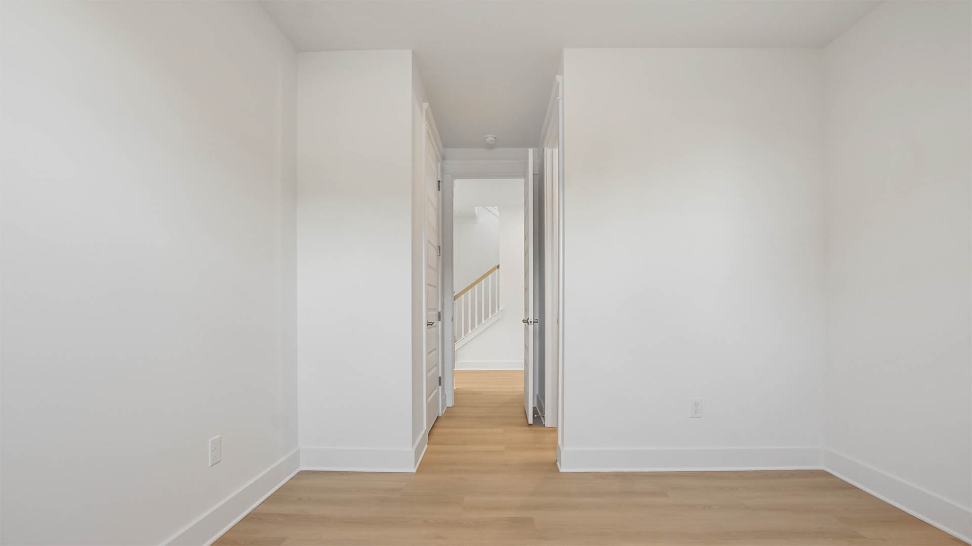 Bedroom two to the hallway leading to main living area