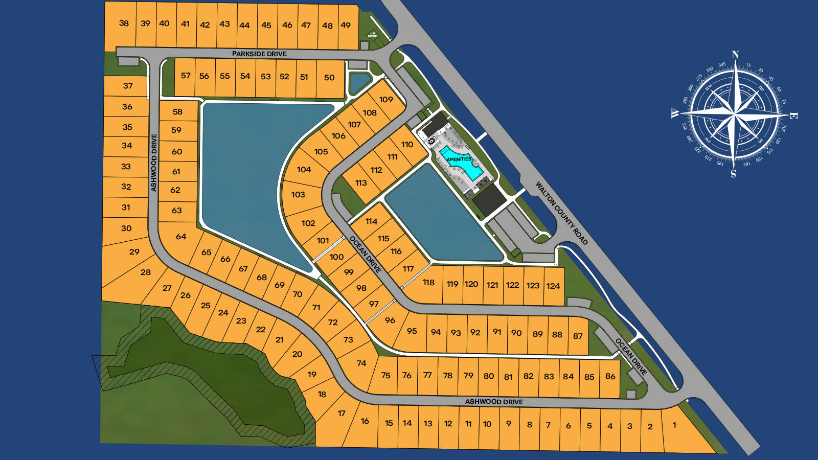 Static Lot Map